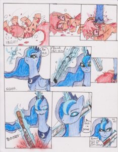 Rating: Questionable Score: 0 Tags: blood blue_body blue_feathers blue_fur blue_hair bodily_fluids chaostone comic crown cutie_mark derp_eyes dialogue duo e621 english_text equid equine feathered_wings feathers female feral friendship_is_magic frown fur glowing gore green_eyes gun hair hasbro headgear horn long_hair looking_back magic mammal multicolored_hair my_little_pony mythological_creature mythological_equine mythology open_mouth princess_luna_(mlp) ranged_weapon red_eyes royalty shotgun smoke teeth text tongue undead weapon winged_unicorn wings zombie User: bunchy7s