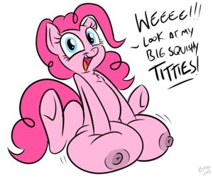 Rating: Questionable Score: 0 Tags: 2013 6:5 areola big_teats blue_eyes crotch_breasts dialogue e621 earth_pony english_text equid equine erect_nipples female feral friendship_is_magic fur hair hasbro hi_res horse huge_teats killryde looking_at_viewer mammal my_little_pony nipples open_mouth pink_body pink_fur pink_hair pinkie_pie_(mlp) pony simple_background sitting smile solo teats text white_background User: bunchy7s