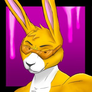 Rating: Safe Score: 0 Tags: 1:1 anthro e621 eyewear fur glasses lagomorph leporid male mammal multicolored_body multicolored_fur orange_body orange_fur purple_background rabbit res_the_rabbit simple_background solo two_tone_body two_tone_fur white_body white_fur User: bunchy7s
