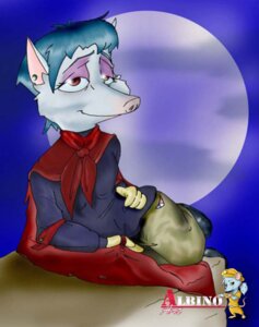 Rating: Safe Score: 0 Tags: albinoart anthro bat cloak clothing e621 female looking_at_viewer mammal moon red_eyes solo User: bunchy7s