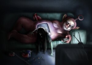 Rating: Questionable Score: 0 Tags: absurd_res bodily_fluids controller creepy duo e621 electronics female ghost hi_res humanoid male nightmare_fuel not_furry orjanhamre po_(teletubbies) remote_control sadako_yamamura saliva spirit teletubbies teletubby television the_ring what User: bunchy7s