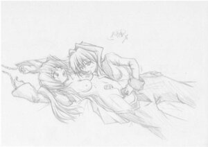 Rating: Explicit Score: 0 Tags: 2girls arms_up blush bondage breast_licking breasts chained cowgirl_position female fingering kisaragi_transience lying monochrome multiple_females multiple_girls nipples open_mouth original rule34 yuri User: bunchy7s