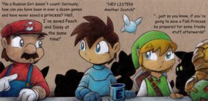 Rating: Safe Score: 0 Tags: 2011 anthro arm_cannon armor bar beverage birdo blonde_hair blue_eyes brown_hair capcom clank_(ratchet_and_clank) clothing crossover dialogue drake_fenwick e621 energy english_text facial_hair fairy final_fantasy food fur generation_1_pokemon gloves green_clothing green_eyes green_headwear group hair handwear hat headgear headwear human human_focus jigglypuff link lombax machine male mammal mario mario_bros mega_man_(character) mega_man_(series) metroid mustache navi nintendo not_furry_focus ocarina_of_time overalls pikachu pokemon pokemon_(species) ratchet_(ratchet_and_clank) ratchet_and_clank robot rodent samus_aran shield shirt silhouette sony_corporation sony_interactive_entertainment square_enix text text_on_clothing text_on_hat text_on_headgear text_on_headwear the_legend_of_zelda topwear tunic weapon yellow_body yellow_fur User: bunchy7s