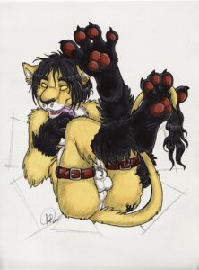 Rating: Explicit Score: 0 Tags: 4_toes animal_genitalia anthro balls belt biped butt claws e621 ear_piercing empty_eyes facial_piercing feet felid fully_sheathed furgonomic_piercing furgonomics genital_piercing genitals grin hair hindpaw kwik_(artist) lion male mammal nose_piercing nude open_mouth pantherine pawpads paws piercing presenting presenting_hindquarters raised_leg red_pawpads septum_piercing sheath sheath_piercing simple_background smile soles solo tail teeth toe_claws toes tongue tongue_out tongue_piercing tongue_stud white_background yellow_eyes User: bunchy7s