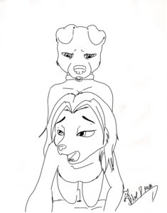 Rating: Explicit Score: 0 Tags: anthro canid canine canis domestic_dog duo e621 female from_behind_position front_view laila_(roadside_romeo) line_art male male/female mammal roadside_romeo romeo_(roadside_romeo) sex simple_background sirboss white_background User: bunchy7s