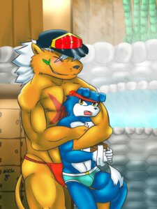 Rating: Questionable Score: 0 Tags: angry anthro asian_clothing bancholeomon bandai_namco biceps black_nose blue_body blue_fur blush briefs canid canine clothed clothing digimon digimon_(species) duo e621 east_asian_clothing eyes_closed felid fundoshi fur gaomon hat headgear headwear hi_res hug japanese_clothing male mammal muscular outside pecs shinobiya size_difference smile topless underwear yellow_eyes User: bunchy7s Rating: Questionable Score: 0 Tags: angry anthro asian_clothing bancholeomon bandai_namco biceps black_nose blue_body blue_fur blush briefs canid canine clothed clothing digimon digimon_(species) duo e621 east_asian_clothing eyes_closed felid fundoshi fur gaomon hat headgear headwear hi_res hug japanese_clothing male mammal muscular outside pecs shinobiya size_difference smile topless underwear yellow_eyes User: bunchy7s