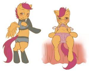 Rating: Questionable Score: 0 Tags: bedroom_eyes blush butt clothing crookedtrees e621 equid equine eyebrows feathered_wings feathers female feral flat_chested friendship_is_magic half-closed_eyes hasbro mammal my_little_pony mythological_creature mythological_equine mythology narrowed_eyes orange_body orange_feathers pegasus raised_eyebrow scootaloo_(mlp) seductive simple_background smile solo tail white_background wings young young_female young_feral User: bunchy7s Rating: Questionable Score: 0 Tags: bedroom_eyes blush butt clothing crookedtrees e621 equid equine eyebrows feathered_wings feathers female feral flat_chested friendship_is_magic half-closed_eyes hasbro mammal my_little_pony mythological_creature mythological_equine mythology narrowed_eyes orange_body orange_feathers pegasus raised_eyebrow scootaloo_(mlp) seductive simple_background smile solo tail white_background wings young young_female young_feral User: bunchy7s