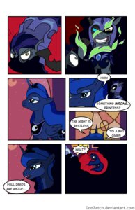 Rating: Safe Score: 0 Tags: 2014 armor arthropod bat_pony blue_body blue_eyes blue_feathers blue_fur blue_hair changeling_(mlp) comic crescent_moon cutie_mark darkness donzatch e621 english_text equid equine feathered_wings feathers female feral friendship_is_magic fur green_eyes group hair hasbro headgear helmet hi_res horn hybrid magic male mammal moon my_little_pony mythological_creature mythological_equine mythology princess_luna_(mlp) royal_guard_(mlp) serious smile star text url window winged_unicorn wings User: bunchy7s