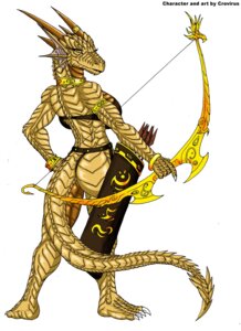 Rating: Safe Score: 0 Tags: anthro armor arrow_(weapon) biped bow_(weapon) breasts butt claws collar crovirus dragon e621 ear_piercing female gold_scales hi_res holding_object holding_weapon jewelry looking_at_viewer looking_back muscular muscular_anthro muscular_female mythological_creature mythological_scalie mythology non-mammal_breasts piercing quiver_(object) ranged_weapon rear_view scales scalie simple_background smile solo standing tail thick_thighs unconvincing_armor weapon white_background yellow_body yellow_eyes yellow_scales User: bunchy7s Rating: Safe Score: 0 Tags: anthro armor arrow_(weapon) biped bow_(weapon) breasts butt claws collar crovirus dragon e621 ear_piercing female gold_scales hi_res holding_object holding_weapon jewelry looking_at_viewer looking_back muscular muscular_anthro muscular_female mythological_creature mythological_scalie mythology non-mammal_breasts piercing quiver_(object) ranged_weapon rear_view scales scalie simple_background smile solo standing tail thick_thighs unconvincing_armor weapon white_background yellow_body yellow_eyes yellow_scales User: bunchy7s