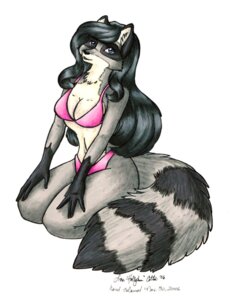 Rating: Safe Score: 0 Tags: 2006 anthro bikini biped black_hair blue_eyes breasts cleavage clothed clothing e621 female hair hollyann kneeling mammal markings procyonid raccoon ring_(marking) ringed_tail skimpy solo striped_markings striped_tail stripes swimwear tail tail_markings two-piece_swimsuit User: bunchy7s