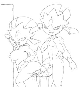 Rating: Explicit Score: 0 Tags: after_sex anthro breasts cum dark-moltres female fur furry male monochrome muscles nipples penis piercing pokemon pussy rule34 side_view standing tagme vulva weavile User: bunchy7s