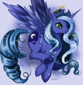 Rating: Safe Score: 0 Tags: 2012 blue_body blue_feathers blue_hair chewing chewing_grass clothing cowboy_hat cutie_mark e621 equid equine feathered_wings feathers female feral friendship_is_magic hair hasbro hat headgear headwear hi_res horn iisasori long_hair mammal my_little_pony mythological_creature mythological_equine mythology object_in_mouth princess_luna_(mlp) quadruped solo tail wheat winged_unicorn wings User: bunchy7s