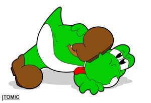 Rating: Safe Score: 0 Tags: 3_fingers ambiguous_gender black_eyes boots clothing dinosaur e621 featureless_crotch feet fingers flat_colors flexible foot_on_face footwear green_body green_skin green_yoshi hand_on_leg hand_on_own_leg holding_leg holding_raised_leg itomic looking_aside looking_at_viewer mario_bros nintendo nude prehistoric_species raised_leg raised_tail reptile scalie shoes side_view simple_background solo spread_legs spreading stretching tail tailbutt thick_tail tongue tongue_out toony white_background white_body white_skin yoshi User: bunchy7s