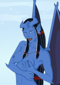 Rating: Explicit Score: 0 Tags: black_hair blue_skin breasts disney fab female female_only gargoyle gargoyles hair long_hair looking_at_viewer nipples nude obsidiana rule34 solo tagme wings User: bunchy7s