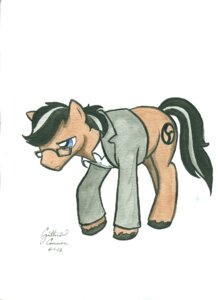 Rating: Safe Score: 0 Tags: black_hair blue_eyes clothed clothing e621 earth_pony equid equine eyewear fan_character glasses grey_hair hair hasbro hi_res hooves horse male mammal multicolored_hair my_little_pony painting_(artwork) pony quadruped sad sherlock_hooves simple_background solo suit sulking tail traditional_media_(artwork) traditional_painting_(artwork) traditional_watercolor_(artwork) two_tone_hair unknown_artist watercolor_(artwork) white_background User: bunchy7s
