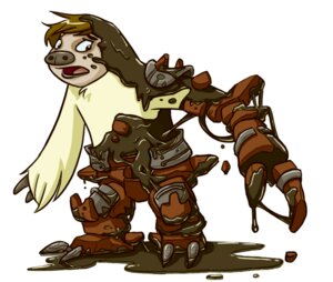 Rating: Safe Score: 0 Tags: 2_fingers 2_toes anthro brown_hair brown_nose e621 feet fingers fur goo_transformation greensloth hair male mammal mid_transformation open_mouth pilosan rock_golem simple_background slime sloth solo surprised tan_body tan_fur toes transformation white_background xenarthran User: bunchy7s