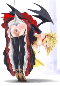 Rating: Explicit Score: 0 Tags: anal_insertion bent_over blonde_hair blood closed_eyes demon_wings disgaea disgaea_2 dress elbow_gloves female from_behind_position garter_belt high_heels nippon_ichi_software no_panties pointy_ears pussy rozalin rule34 spank_mark standing_sex tied_hair tiptoes vaginal_blood virgin User: bunchy7s