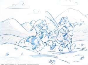 Rating: Safe Score: 0 Tags: anthro aquatic cooner duo e621 english_text fish fishing_rod male mammal mustelid otter procyonid raccoon tail text url User: bunchy7s