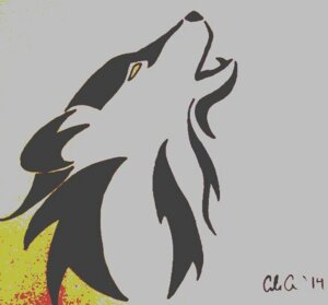 Rating: Safe Score: 0 Tags: 2014 abstract_background ambiguous_gender canid canine canis coleg e621 feral howl mammal simple_background solo toony tribal wolf User: bunchy7s