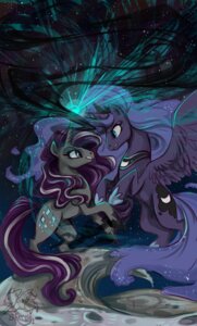 Rating: Safe Score: 0 Tags: duo e621 equid equine eye_contact feathered_wings feathers female feral fight friendship_is_magic hair hasbro hi_res horn idw_publishing looking_at_another mammal my_little_pony my_little_pony_(idw) mythological_creature mythological_equine mythology nightmare_rarity_(idw) princess_luna_(mlp) quadruped sharkie19 smaller_version_at_source tail unicorn winged_unicorn wings User: bunchy7s