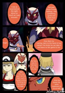 Rating: Safe Score: 0 Tags: adonis_(redimplight) angry anthro avian bird blaziken blazikenite blonde_hair blue_eyes blush brown_eyes cherry_the_trainer_(redimplight) clothing collar comic detailed_background digital_media_(artwork) duo e621 english_text female female_human forest generation_3_pokemon hair hi_res human male male_anthro mammal mega_stone mega_stone_collar night nintendo outside plant pokemon pokemon_(species) pokemon_speak red_body redimplight tan_eyes text tree yellow_sclera User: bunchy7s
