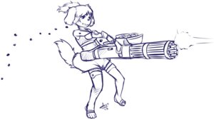 Rating: Safe Score: 0 Tags: 2013 anthro aogami armor canid canine canis chimangetsu clothing domestic_dog e621 female gatling_gun gauntlets gloves gun handwear holding_gun holding_object holding_ranged_weapon holding_weapon machine_gun mammal monochrome ranged_weapon solo tail tallulah_(chimangetsu) weapon User: bunchy7s
