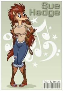 Rating: Safe Score: 0 Tags: anthro antti_remes arm_tuft barcode big_breasts biped border bottomwear bracelet breasts clothing denim denim_bottomwear denim_clothing digital_media_(artwork) e621 elbow_tuft eulipotyphlan female footwear hedgehog jeans jewelry mammal pants ring shirt shoes solo standing sue_hedge teer topwear tuft white_border User: bunchy7s
