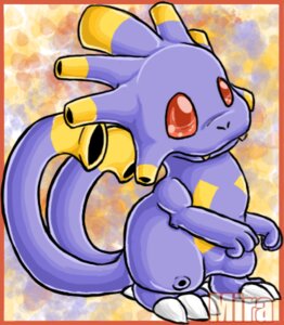 Rating: Safe Score: 0 Tags: ambiguous_gender bandxoh claws e621 exploud fangs generation_3_pokemon low_res markings multi_tail nintendo pokemon pokemon_(species) purple_body purple_skin red_eyes solo tail teeth User: bunchy7s
