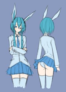 Rating: Questionable Score: 0 Tags: accessory alternate_species animal_humanoid bottomwear breasts clothing collared_shirt cosplay dress_shirt e621 eeveelution emukon female generation_4_pokemon glaceon hair humanoid humanoidized legwear mammal necktie nintendo panties panty_shot pokemon pokemon_(species) pokemorph shirt skirt solo thigh_highs topwear underwear User: bunchy7s