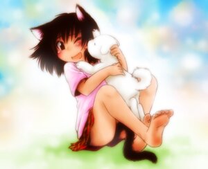 Rating: Questionable Score: 0 Tags: animal_humanoid animal_tail barefoot black_hair cat_humanoid cat_tail duo e621 feet felid felid_humanoid feline feline_humanoid female hair humanoid humanoid_feet mammal mammal_humanoid plantigrade rokurobuna smile soles User: bunchy7s