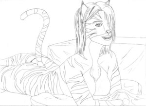 Rating: Safe Score: 0 Tags: animal_humanoid black_and_white breasts e621 felid felid_humanoid female graphite_(artwork) hair humanoid lying mammal mammal_humanoid monochrome on_front pantherine pantherine_humanoid pillow ruger181 simple_background smile solo stripes tail tiger_humanoid traditional_media_(artwork) white_background User: bunchy7s Rating: Safe Score: 0 Tags: animal_humanoid black_and_white breasts e621 felid felid_humanoid female graphite_(artwork) hair humanoid lying mammal mammal_humanoid monochrome on_front pantherine pantherine_humanoid pillow ruger181 simple_background smile solo stripes tail tiger_humanoid traditional_media_(artwork) white_background User: bunchy7s