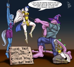 Rating: Questionable Score: 0 Tags: 2013 anthro anthrofied armor bdsm blue_hair blush bondage bound chain clothing comic cuff_(restraint) dakuroihoshi dialogue dragon e621 english_text equid equine feathered_wings feathers female friendship_is_magic group hair hasbro hat headgear headwear hi_res horn mammal mohawk muscular my_little_pony mythological_creature mythological_equine mythological_scalie mythology pegasus restraints rip rope royal_guard_(mlp) scalie shackles sign spike_(mlp) tail text trixie_(mlp) unicorn white_body white_feathers white_hair wings wizard_hat User: bunchy7s