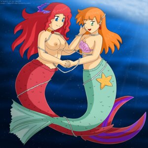 Rating: Explicit Score: 0 Tags: 2_mermaids big_breasts blue_eyes blue_tail breasts color female female_only green_eyes human izka197 kasumi_(pokemon) merfolk mermaid mermaid_misty_(pokemon) mermaid_only multiple_females multiple_girls nintendo nipples non-human orange_hair png pokemon red_hair red_tail rule34 smile tagme tail tail_fin underwater User: bunchy7s