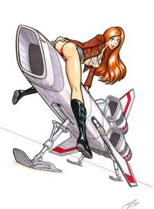 Rating: Questionable Score: 0 Tags: andysdames battlestar_galactica_(series) brown_hair camel_toe clothed clothing e621 female grandfathered_content hair human human_only long_hair looking_at_viewer looking_back looking_back_at_viewer mammal not_furry simple_background solo spacecraft vehicle viper_mark_1_(battlestar_galactica) white_background User: bunchy7s