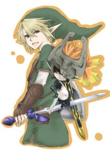 Rating: Safe Score: 0 Tags: clothing duo e621 female fused_shadow hanaageha headgear headwear humanoid hylian hylian_shield link male master_sword melee_weapon midna nintendo not_furry shield sword the_legend_of_zelda twili twilight_princess weapon User: bunchy7s