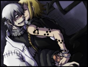 Rating: Explicit Score: 0 Tags: 1boy 1girls blonde_hair blush female femdom franken_stein glasses handjob male medusa_gorgon penis rule34 scar soul_eater stitches tattoo yellow_eyes User: bunchy7s