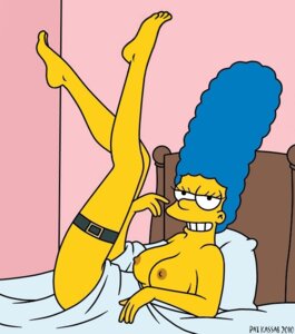 Rating: Explicit Score: 0 Tags: accurate_art_style bed breasts color female female_only human indoors legs_up marge_simpson nipples pat_kassab rule34 side_view solo tagme the_simpsons User: bunchy7s