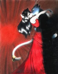 Rating: Safe Score: 0 Tags: 5_fingers abluedeer accessory anthro antlers arms_around_neck bell black_hair blue_body blue_fur clothed clothing deer dress duo e621 eyelashes eyes_closed felid female fingers fully_clothed fur furgonomics hair horn humanoid_hands interspecies kiss_on_lips kissing long_hair male male/female mammal pink_nose red_clothing red_dress side_view standing tail tail_accessory tail_bell white_body white_fur User: bunchy7s Rating: Safe Score: 0 Tags: 5_fingers abluedeer accessory anthro antlers arms_around_neck bell black_hair blue_body blue_fur clothed clothing deer dress duo e621 eyelashes eyes_closed felid female fingers fully_clothed fur furgonomics hair horn humanoid_hands interspecies kiss_on_lips kissing long_hair male male/female mammal pink_nose red_clothing red_dress side_view standing tail tail_accessory tail_bell white_body white_fur User: bunchy7s