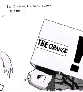 Rating: Safe Score: 0 Tags: box container crossover dialogue duo e621 english_text equid equine exclamation_point friendship_is_magic hasbro horse in_box in_container konami male mammal metal_gear muffinsforever my_little_pony parody pony simple_background solid_snake text the_orange_box white_background User: bunchy7s