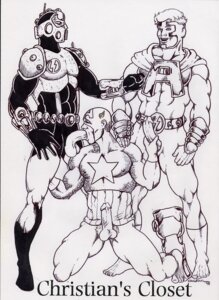 Rating: Explicit Score: 0 Tags: 3boys abs artist_name artist_signature balls barefoot belt blowjob blowjob_face bottomless captain_america character_request christian_(artist) closed_eyes cock_gobble cock_hungry cum_hungry curved_penis erect_nipples erect_nipples_under_clothes erect_while_sucking erection feet fellatio gay giving_head gloves going_down_on handjob handjob_while_sucking helmet holding_penis kneeling kneeling_oral_position legs_held_open looking_at_partner looking_pleasured male male_focus male_nipples male_only malesub marvel marvel_comics mask monochrome mouthful multiple_males multiple_penises muscles muscular muscular_male nipple_tweak nipples oral_sex pecs penis penis_in_mouth penis_out penis_size_difference pleasure_face questionable_anatomy rule34 standing steve_rogers straight_hair sucking sucking_off superhero testicles threesome trio trio_focus two_on_one uncensored veiny_penis white_background yaoi User: bunchy7s
