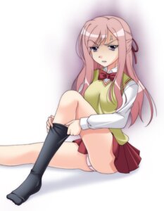 Rating: Explicit Score: 0 Tags: female miyazaki_miyako narutaki_shin panties pointy_chin rule34 school_uniform underwear User: bunchy7s
