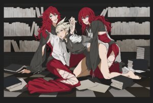 Rating: Explicit Score: 0 Tags: 2girls apron blue_eyes book devola erect_nipples female female_only femdom miyanatsu multiple_females multiple_girls nier_(character) nier_(series) nier_replicant nipples popola red_hair rule34 siblings silver_hair twins User: bunchy7s