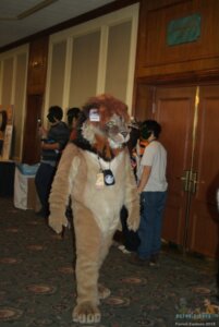Rating: Safe Score: 0 Tags: 2012 anthro clothing costume e621 felid furnal_equinox fursuit grandfathered_content group kaldar_lion lion male mammal pantherine real unknown_artist User: bunchy7s