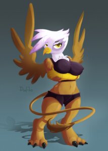 Rating: Questionable Score: 0 Tags: anthro anthrofied avian beak big_breasts biped bottomwear bra breast_rest breasts brown_body brown_feathers camel_toe chest_tuft clothed clothing digital_media_(artwork) don_ko e621 feathered_wings feathers female friendship_is_magic fur gilda_(mlp) gryphon hair hasbro holding_breast looking_at_viewer my_little_pony mythological_avian mythological_creature mythology navel nipple_outline non-mammal_breasts purple_body purple_feathers shorts skimpy smile solo spandex spandex_shorts sports_bra standing tail thick_thighs tight_bottomwear tight_clothing tight_shorts tuft underwear white_body white_feathers wing_boner wings yellow_eyes User: bunchy7s