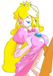 Rating: Explicit Score: 0 Tags: 1boy 1girls 2006 artist_self-insert blonde_hair blush breasts clothing crown dark-skinned_male dark_skin ear_piercing female human interracial male male/female mario_(series) minus8 minus8_(character) nintendo oekaki outercourse paizuri paizuri_under_clothes princess_peach rule34 smooth_skin straight super_mario_bros. white_background User: bunchy7s