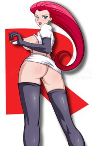 Rating: Explicit Score: 0 Tags: 2010 anus ass back_view blue_eyes boots breasts clothes color ear_piercing earrings falcon-creative female female_only high_heel_boots holding holding_poke_ball human human_only jessie_(pokemon) long_hair looking_back nipples open_mouth piercing pink_hair poke_ball pokemon pussy rule34 solo standing team_rocket thigh_boots vulva watermark User: bunchy7s