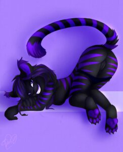 Rating: Explicit Score: 0 Tags: 4_toes anthro ass_up barefoot biped black_body black_fur black_nose breasts butt buttons_(buttons) claws clothed clothing crossed_arms digitigrade e621 eipril fangs feet felid female fur genitals hair hi_res hindpaw long_hair long_tail looking_at_viewer lying mammal markings mooning multicolored_hair on_front pantherine panties partially_clothed pawpads paws presenting presenting_hindquarters purple_eyes raised_tail ring_(marking) ringed_tail side_boob simple_background smile soles solo striped_body striped_fur striped_markings striped_skin striped_tail stripes tail tail_markings teeth tiger toes topless two_tone_hair underwear underwear_down vulva User: bunchy7s