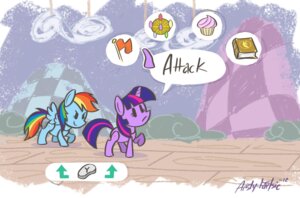 Rating: Safe Score: 0 Tags: 2012 artsy-fartsie blue_body blue_feathers blue_fur button_prompt crossover cutie_mark dialogue directional_arrow duo e621 english_text equid equine feathered_wings feathers female feral friendship_is_magic fur gamecube gameplay_mechanics hair hasbro hi_res horn mammal mario_bros menu multicolored_hair multicolored_tail my_little_pony mythological_creature mythological_equine mythology nintendo nintendo_button_symbol paper_mario parody pegasus purple_body purple_fur purple_hair rainbow_dash_(mlp) rainbow_hair rainbow_tail selection_menu signature tail text twilight_sparkle_(mlp) two_tone_hair unicorn wings User: bunchy7s
