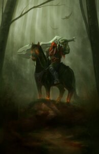 Rating: Safe Score: 0 Tags: darksiders duo e621 equid equine feral glowing glowing_eyes horse human kolokas male mammal melee_weapon riding ruin_(character) straddling sword war_(character) weapon User: bunchy7s