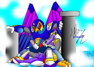 Rating: Explicit Score: 0 Tags: 2001 accipitrid accipitriform anal anal_penetration armadillo armored_armadillo avian balls beak bird capcom chair_position cloud compression_artifacts duo e621 eagle erection from_behind_position genitals glenn humanoid_genitalia humanoid_penis interspecies low_res machine male male/male male_penetrated male_penetrating male_penetrating_male mammal maverick_(mega_man) mega_man_(series) mega_man_x_(series) penetration penis purple_penis reploid robot sex storm_eagle wings xenarthran User: bunchy7s